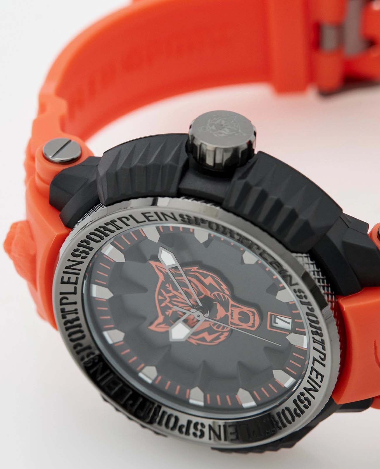 Plein Sport Plein Sport Tiger Power PSEDA0424,  германия мужские часы на браслете силикон боковой вид